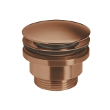 Product Cut out image of the Crosswater MPRO Universal Brushed Bronze Basin Click-Clack Waste